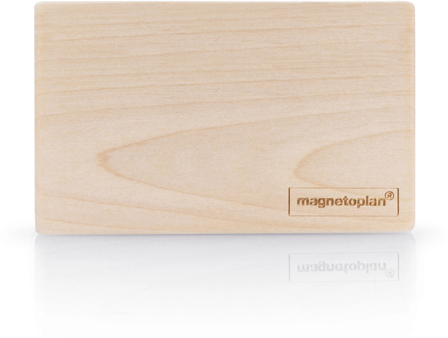 MAGNETOPLAN Magnetischer Stifthalter 1228749 Wood Series,Birke für 4 Marker Idealshop