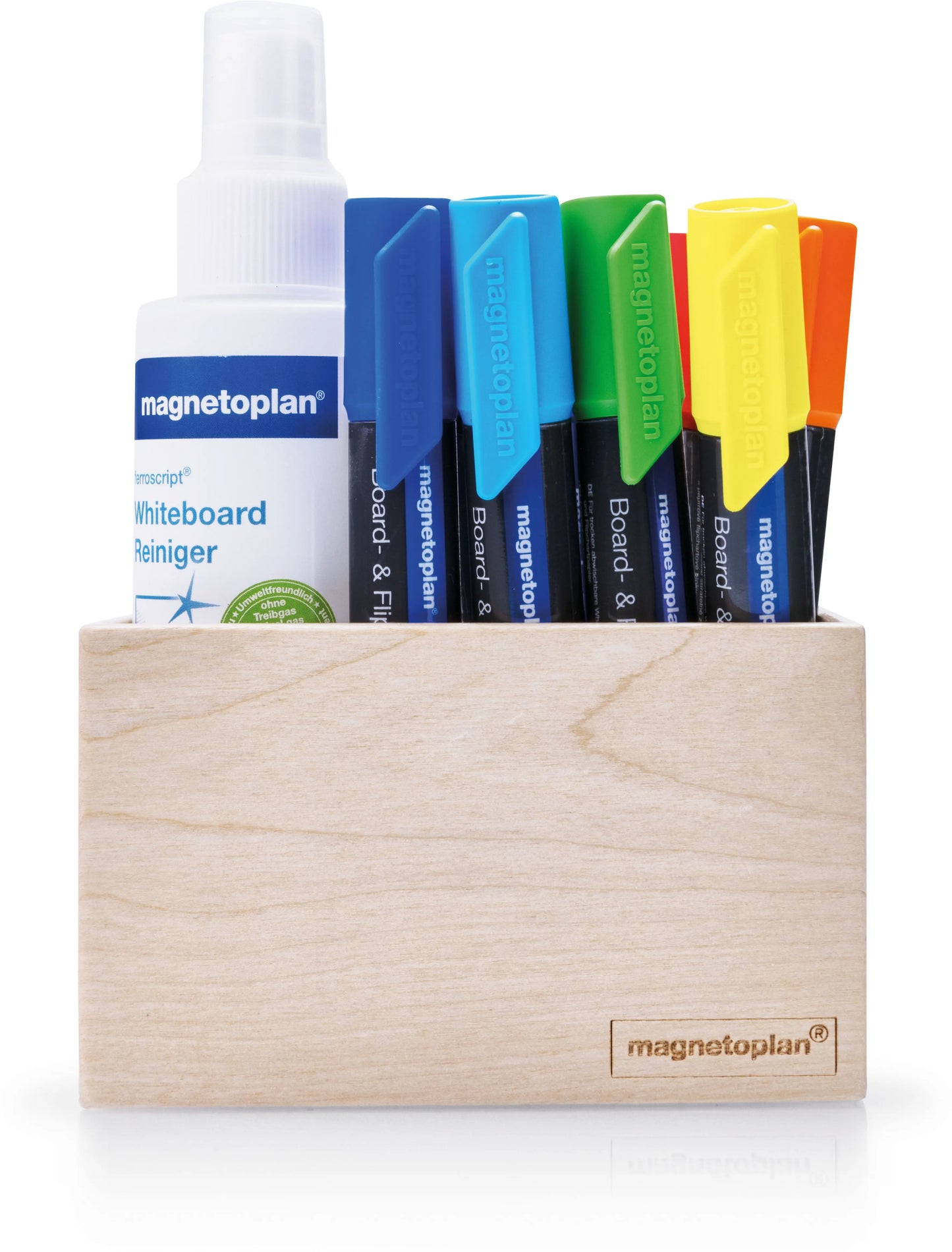 MAGNETOPLAN Magnetischer Zubehörhalter 1228649 Wood Series, Birke 114x70x64mm Idealshop