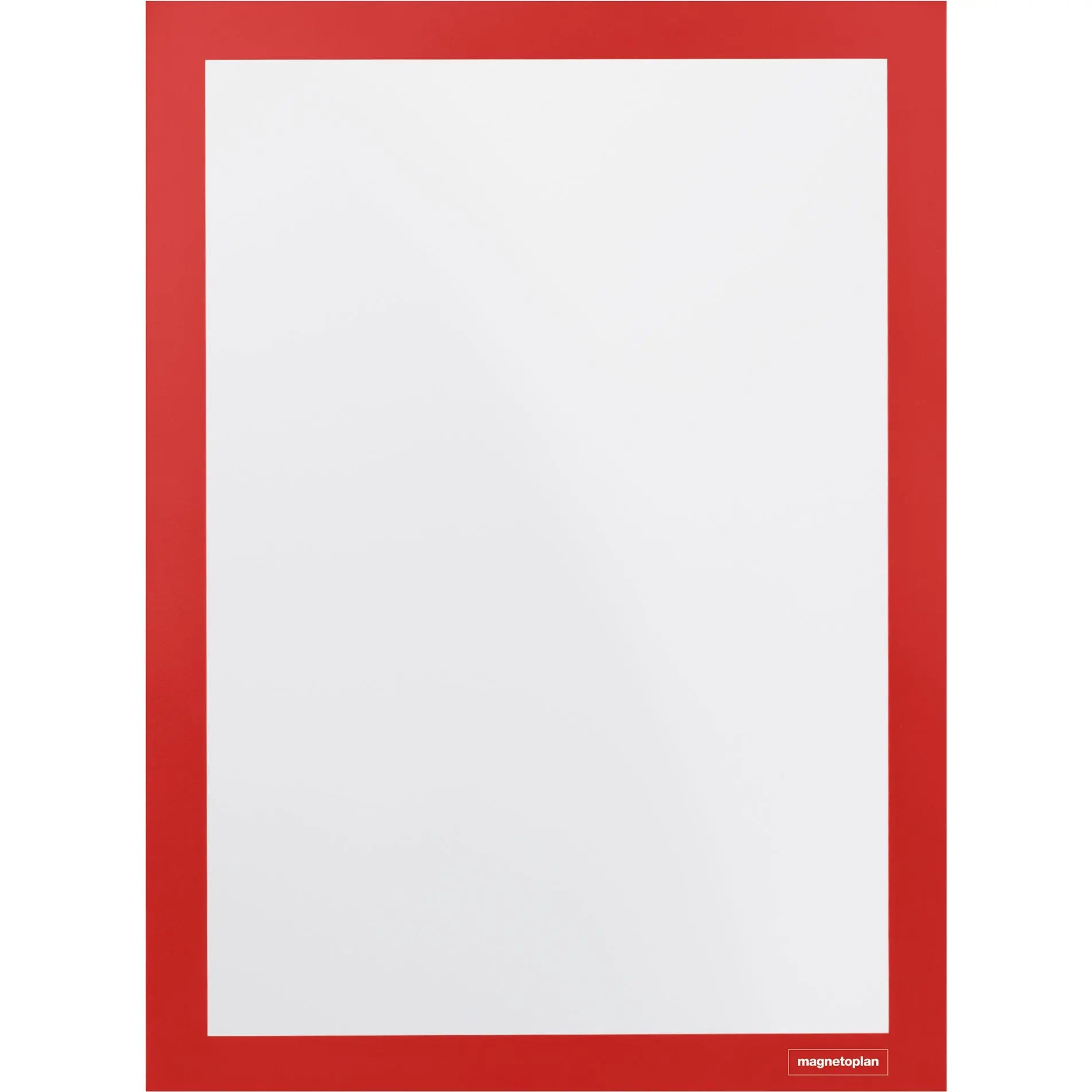 MAGNETOPLAN Magnetrahmen A4 1131906 selbstklebend, rot 2 Stk. Idealshop