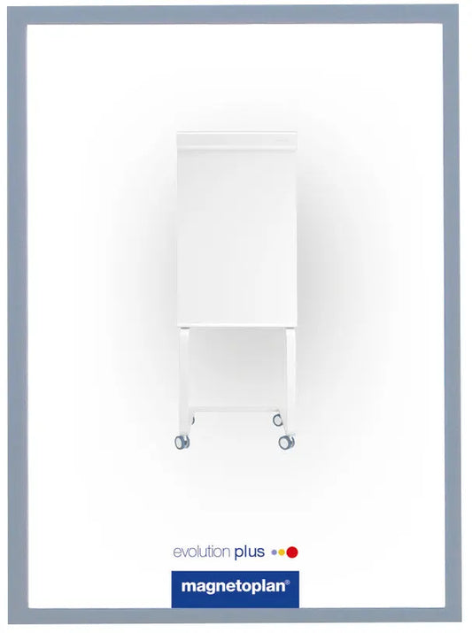 MAGNETOPLAN Magnetrahmen magnetofix A4 1130301 grau 5 Stk. Idealshop