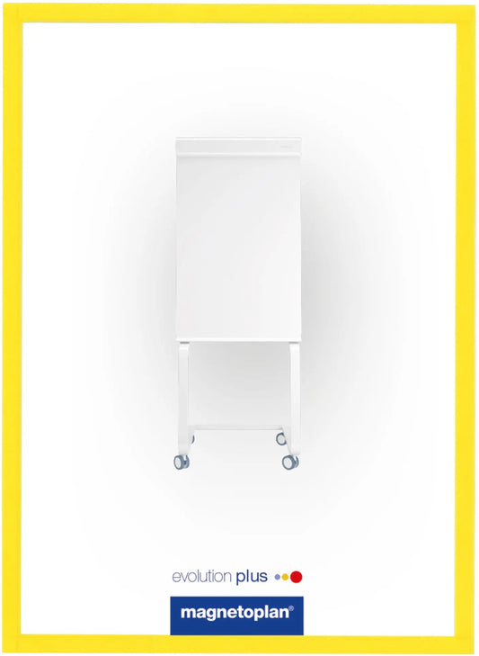 MAGNETOPLAN Magnetrahmen magnetofix A4 1130302 gelb 5 Stk. Idealshop