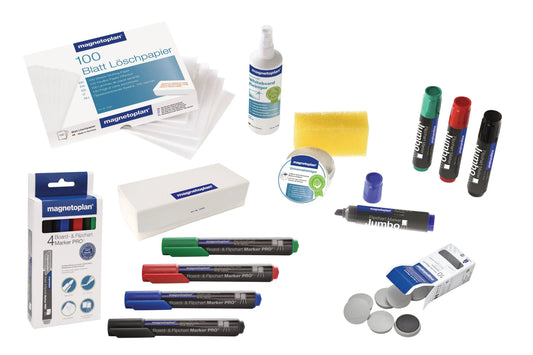 MAGNETOPLAN Moderations-Set 12299F für Whiteboard Idealshop