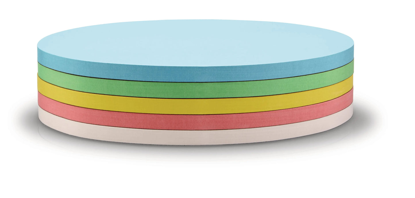MAGNETOPLAN Moderationskarten oval 11x19cm 111151990 5-farbig ass. 250 Stück Idealshop