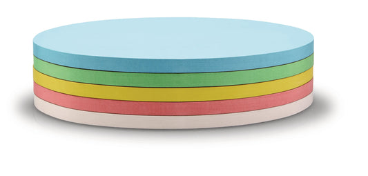MAGNETOPLAN Moderationskarten oval 11x19cm 111151990 5-farbig ass. 250 Stück Idealshop