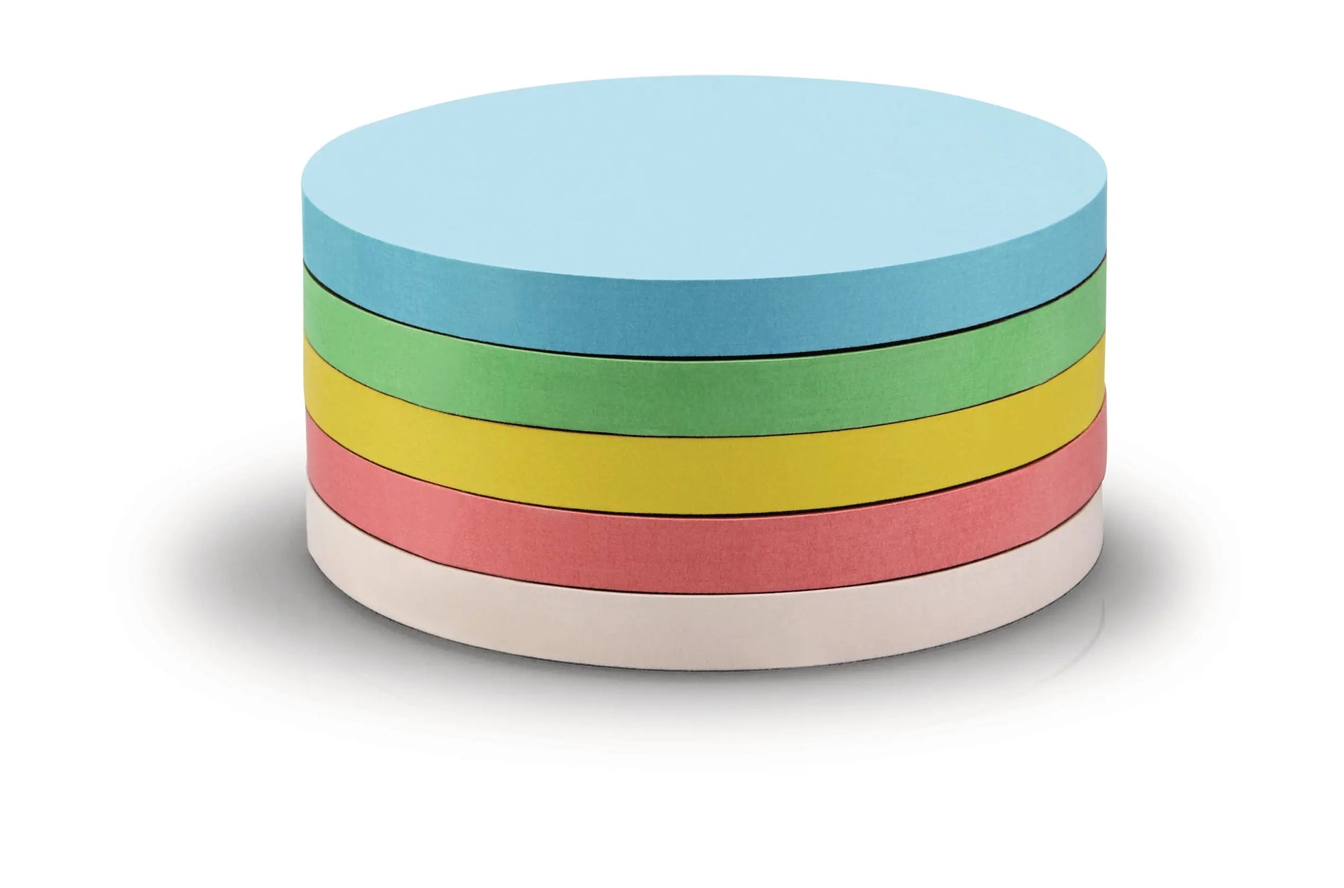 MAGNETOPLAN Moderationskarten rund 95mm 111151690 5-farbig ass. 250 Stück Idealshop