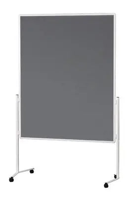 MAGNETOPLAN Moderatorentafel Filz grau 2111101 starr 1200x1500mm Idealshop