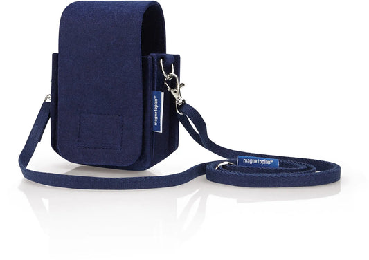 MAGNETOPLAN Moderatorentasche ecoAware 11124 blau, Filz 110x150x70mm Idealshop
