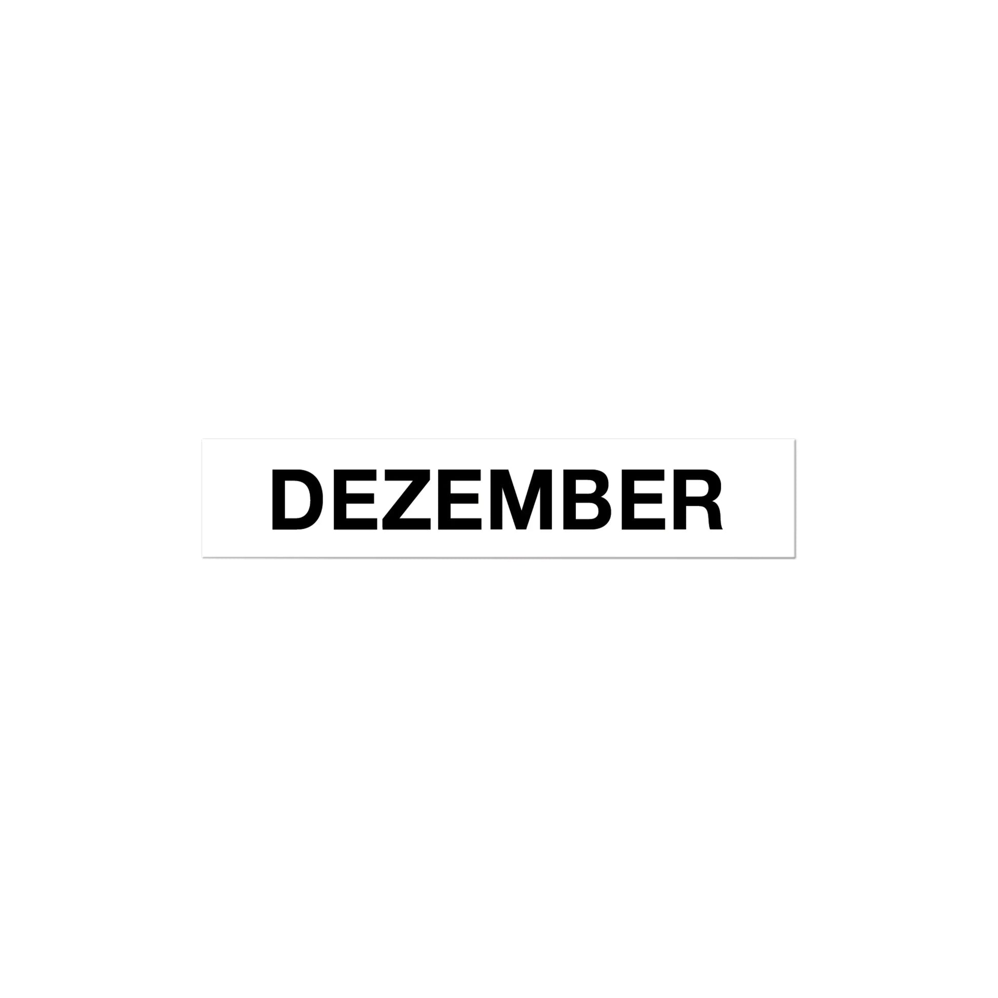 MAGNETOPLAN Monatsmagnete 12735 Januar-Dezember 100x20mm Idealshop