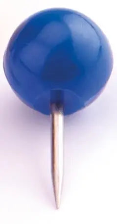 MAGNETOPLAN Pinwand-Nadeln 111165103 blau, 6x17mm 100 Stück Idealshop