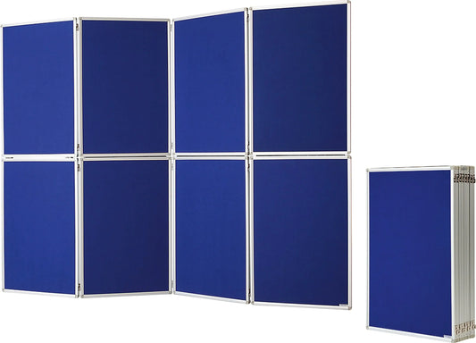 MAGNETOPLAN Präsentationswand 8-teilig 1101016 Filz, faltbar 8x600x900mm Idealshop