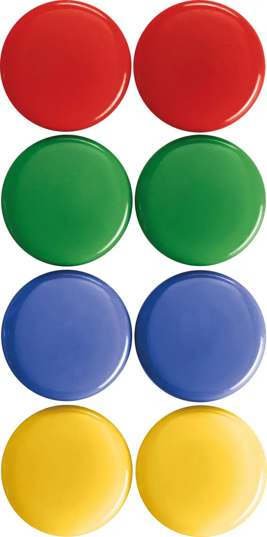 MAGNETOPLAN Signalmagnete 16663 ass. D=30mm 8 Stk. Idealshop
