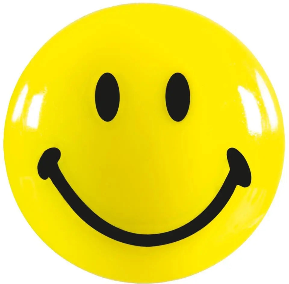 MAGNETOPLAN Smiley Magnete gelb-schwarz 16673 gross 40mm 4 Stk. Idealshop