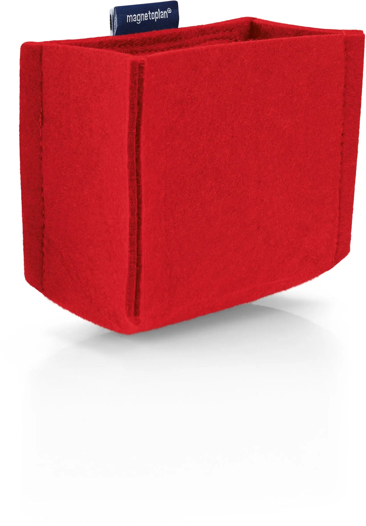 MAGNETOPLAN Stiftehalter magnetoTray M 1227706 rot, Filz recyceled Idealshop
