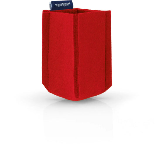 MAGNETOPLAN Stiftehalter magnetoTray S 1227606 rot, Filz recyceled Idealshop