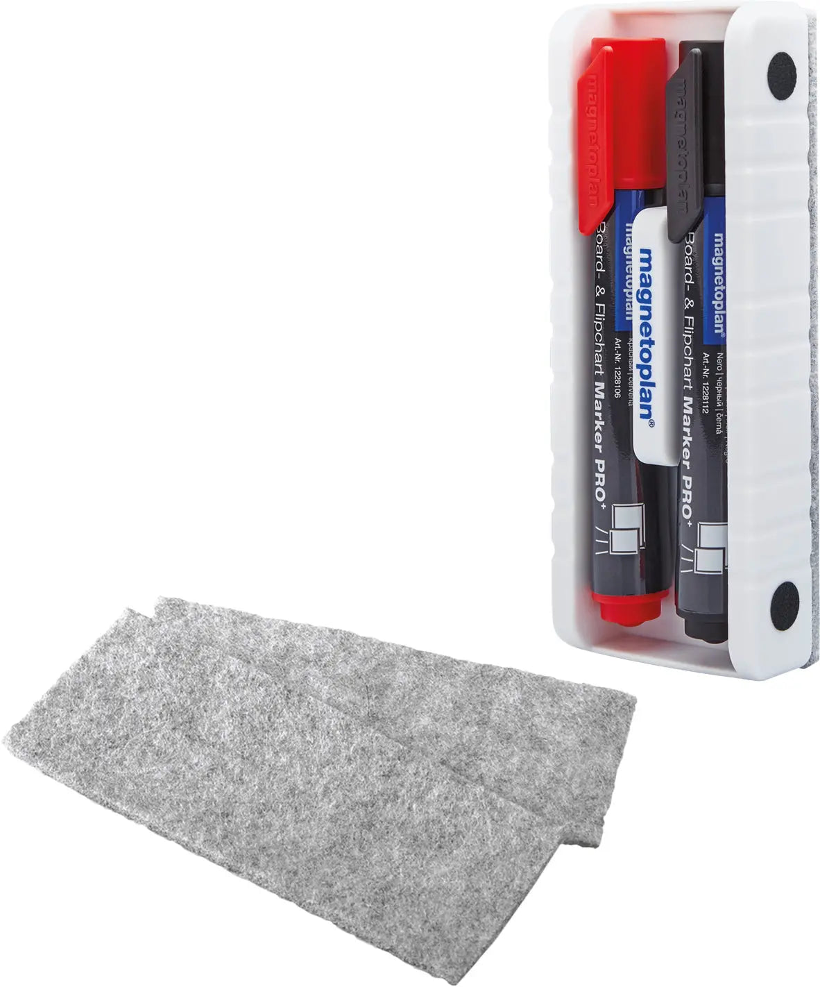 MAGNETOPLAN Tafellöscher 12290 inkl. 2 Marker, magnetisch Idealshop