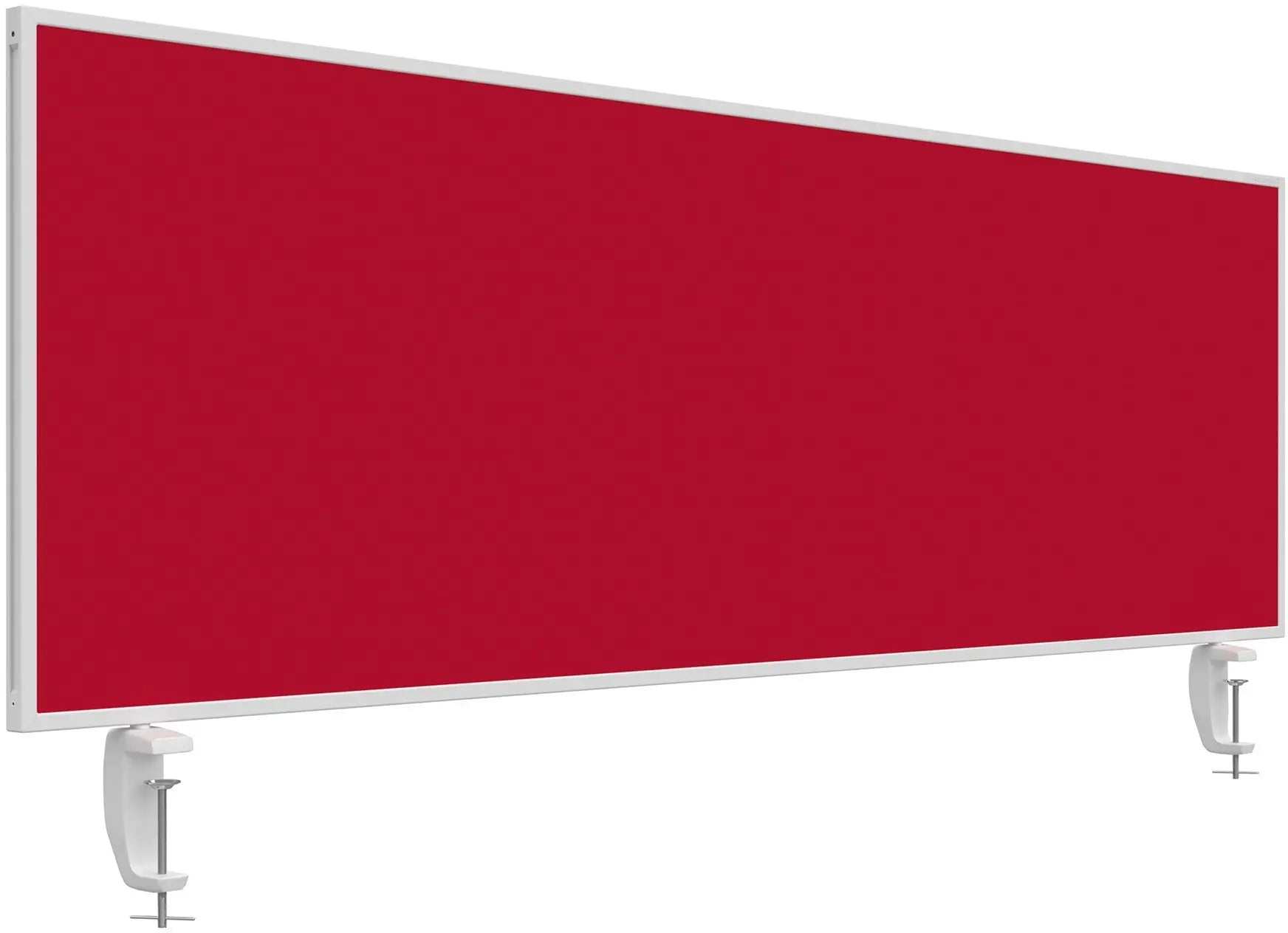MAGNETOPLAN Tischtrennwand VarioPin 1116006 rot 1600x500mm Idealshop