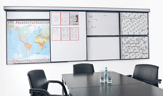 MAGNETOPLAN Wandschienensystem 1111577A Kompakt 1000mm Idealshop