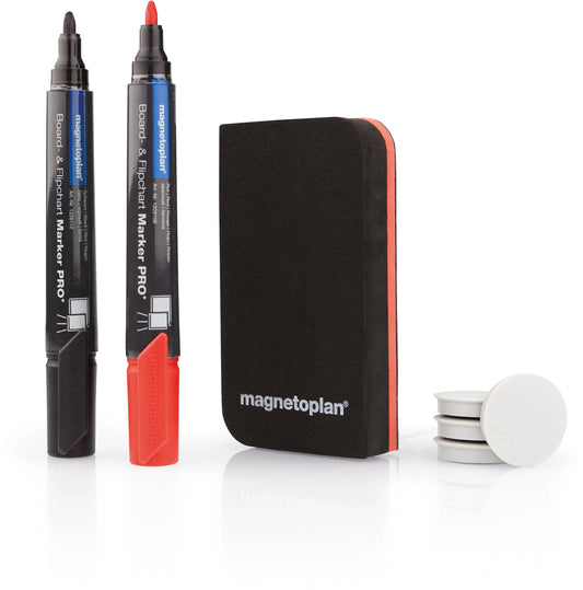 MAGNETOPLAN Whiteboard Starter-Kit 37102 Idealshop