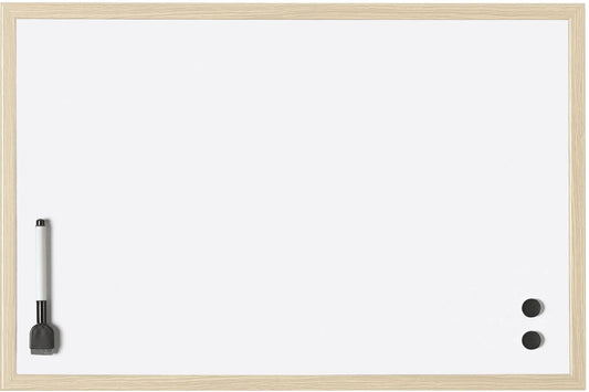 MAGNETOPLAN Whiteboard mit Holzrahmen 121926 Stahl 590x390mm Idealshop