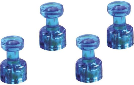 MAGNETOPLAN magnet. Memohalter 18x11mm 1666114 dunkelblau 4 Stk. Idealshop