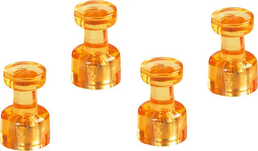 MAGNETOPLAN magnet. Memohalter 18x11mm 1666144 orange 4 Stk. Idealshop