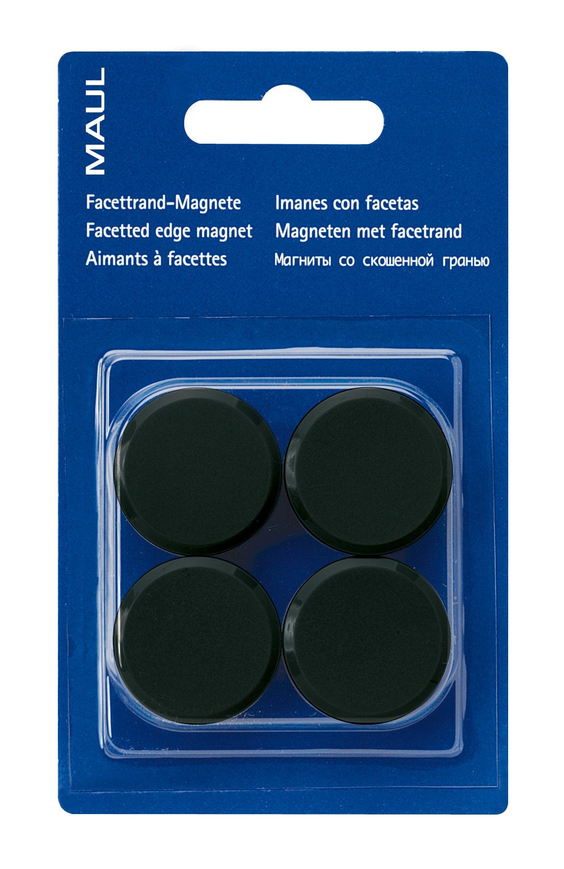 MAUL Magnete 30mm 2.13 schwarz 4 Stück Idealshop