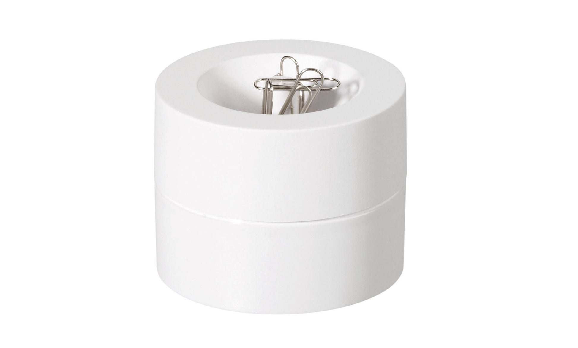 MAUL Klammernspender Eco MAULpro 4.30 7.3cm, weiss, 15 Klammern Idealshop