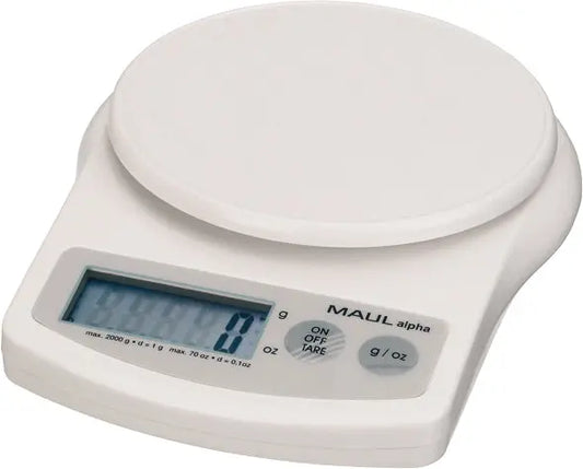 MAUL Briefwaage MAULalpha 2000g 22.60 1g weiss Idealshop