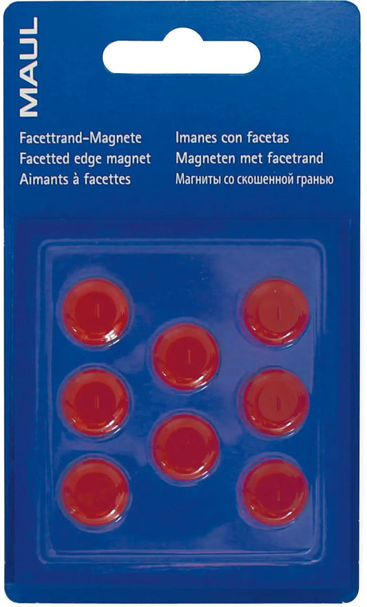 MAUL Magnete 15mm 2.65 rot 8 Stück Idealshop