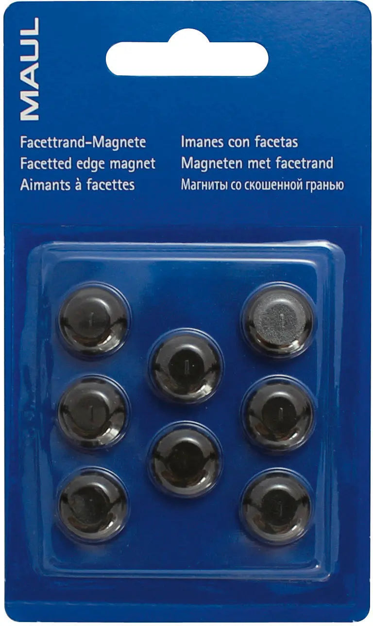 MAUL Magnete 15mm 2.65 schwarz 8 Stück Idealshop