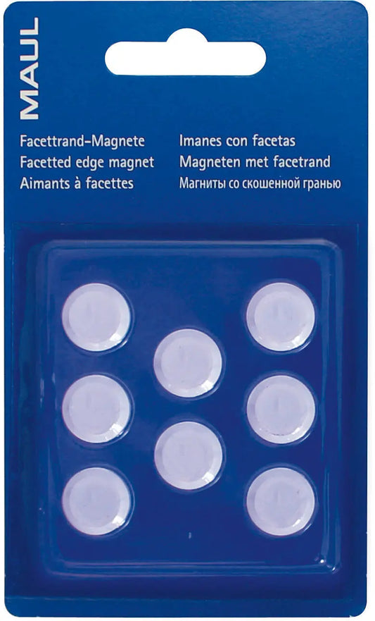 MAUL Magnete 15mm 2.65 weiss 8 Stück Idealshop