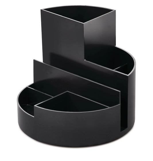 MAUL Stifteköcher Recycle 6.35 6 Fächer, 14cm,12.5cm,schwarz Idealshop