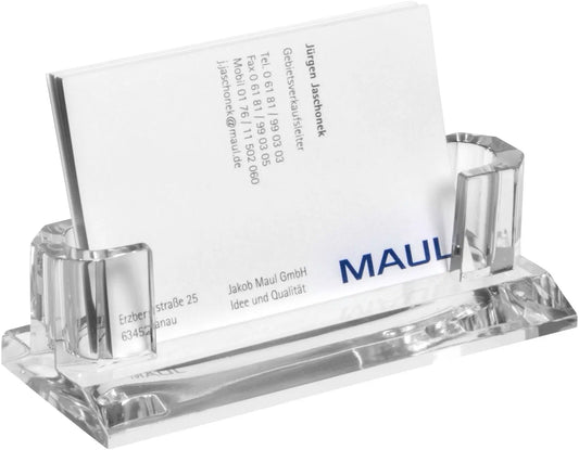 MAUL      Visitenkarten-Halter Acryl Idealshop