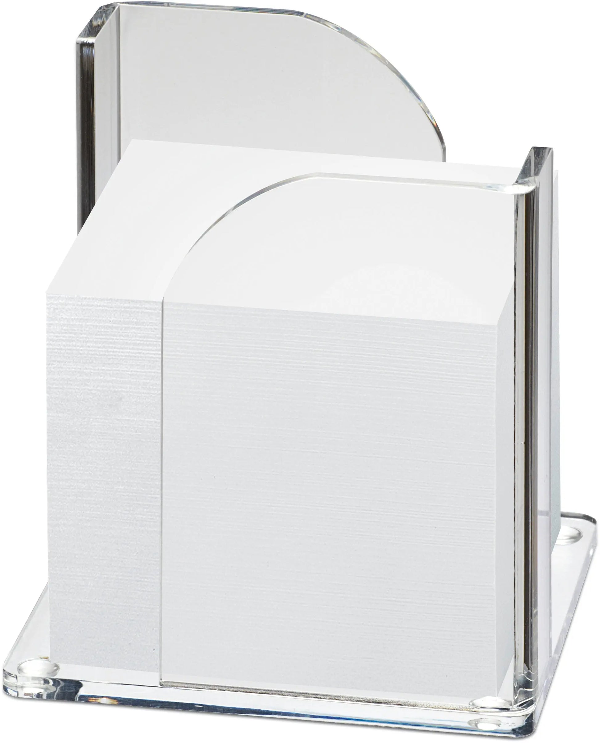 MAUL      Zettelbox Acryl  102x109x102mm Idealshop