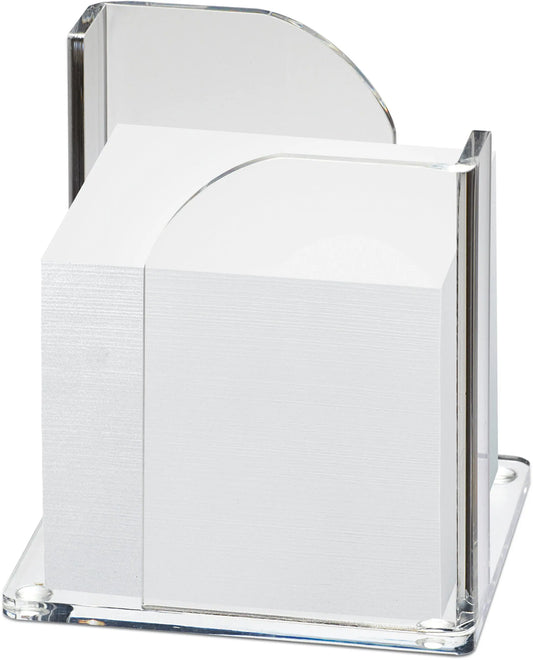 MAUL      Zettelbox Acryl  102x109x102mm Idealshop