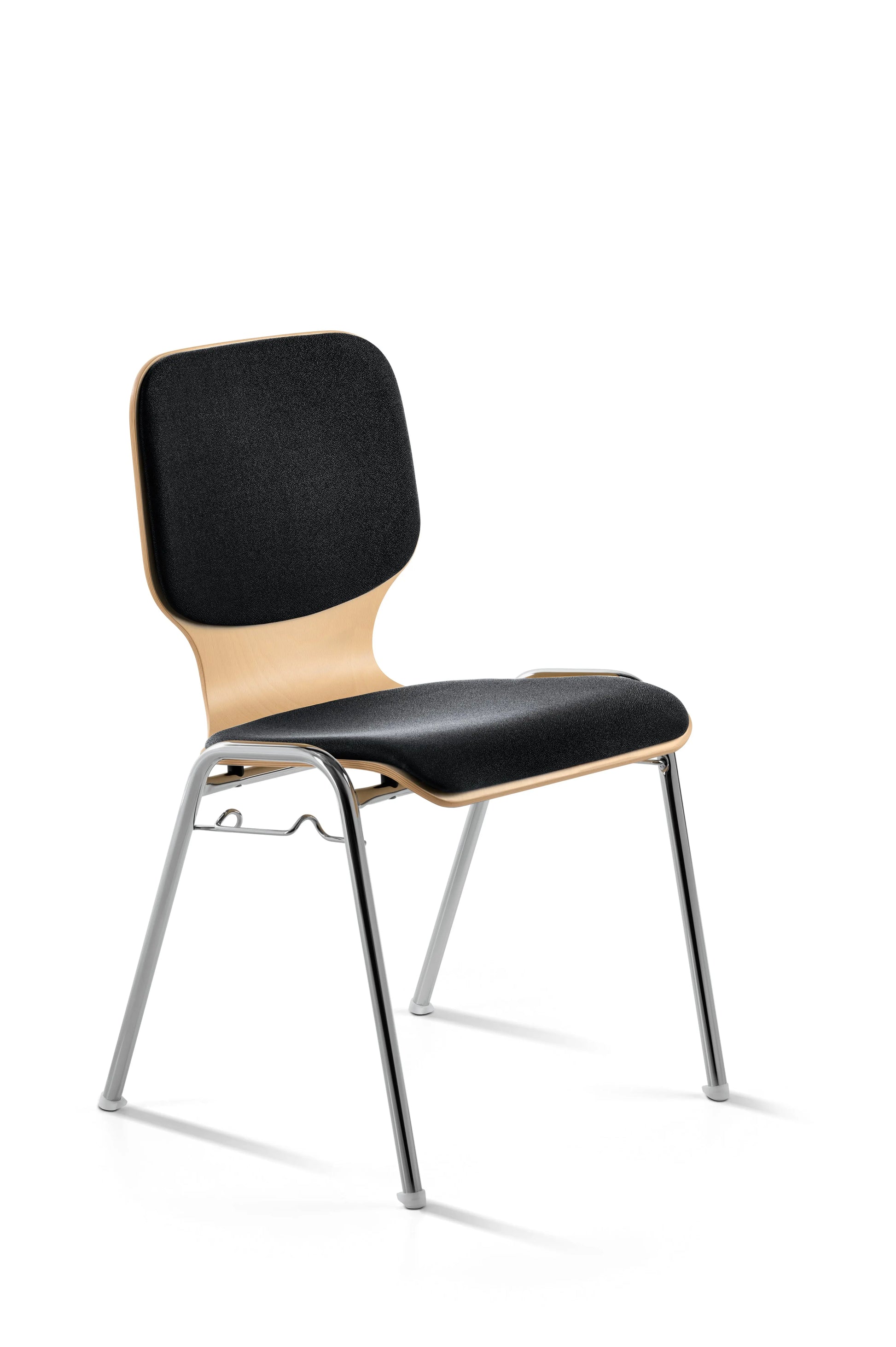 MAYER Besucherstuhl Wood Comf. Plus 211601 stapelbar, 2 Polster Idealshop
