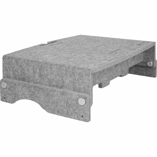 ME-FIRST Monitorständer Q-riser BNEQR110CLGY 110 Circular grau Idealshop