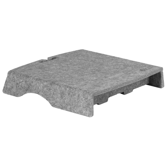 ME-FIRST Monitorständer Q-riser BNEQR50CLGY 50 Circular grau Idealshop
