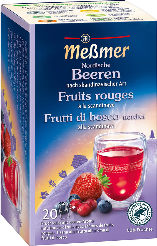MESSMER Nordische Beeren 10812500 Beutel 2.5g, 20 Stk. Idealshop