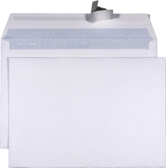 METTLER Couvert ohne Fenster C5 8066 100g,ultraweiss,Kleber 500 St. Idealshop