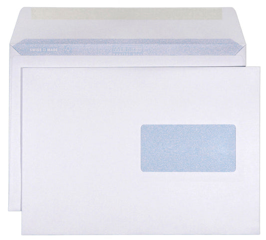 METTLER Couvert Fenster rechts B5 8094 100g, gummiert 500 Stk. Idealshop