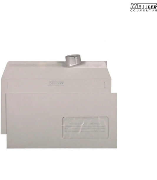 METTLER Couvert Fenster rechts C5/6 7044 100g, recycling 500 Stk. Idealshop