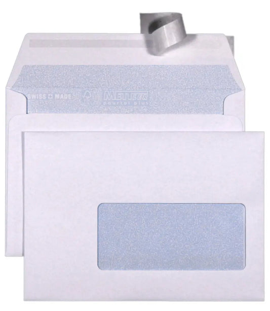 METTLER Couvert Fenster rechts C6 6064 100g, ultraweiss 1000 Stk. Idealshop