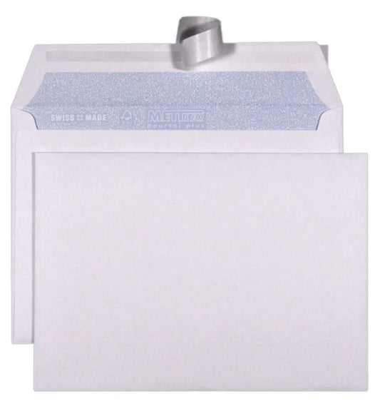 METTLER Couvert ohne Fenster B6 6096-100 100g, ultraweiss 1000 Stk. Idealshop