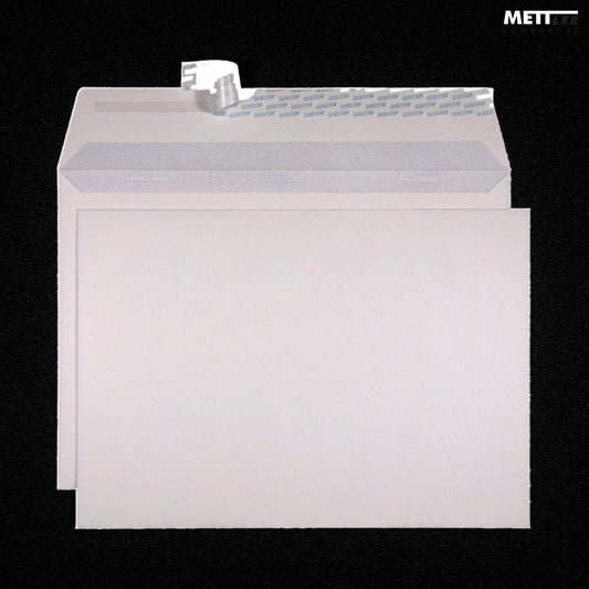 METTLER Couvert ohne Fenster C4 9246 120g, recycling weiss 250 Stk. Idealshop