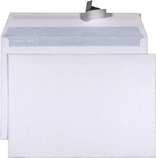 METTLER Couvert ohne Fenster C5 8066 100g,ultraweiss,Kleber 500 St. Idealshop