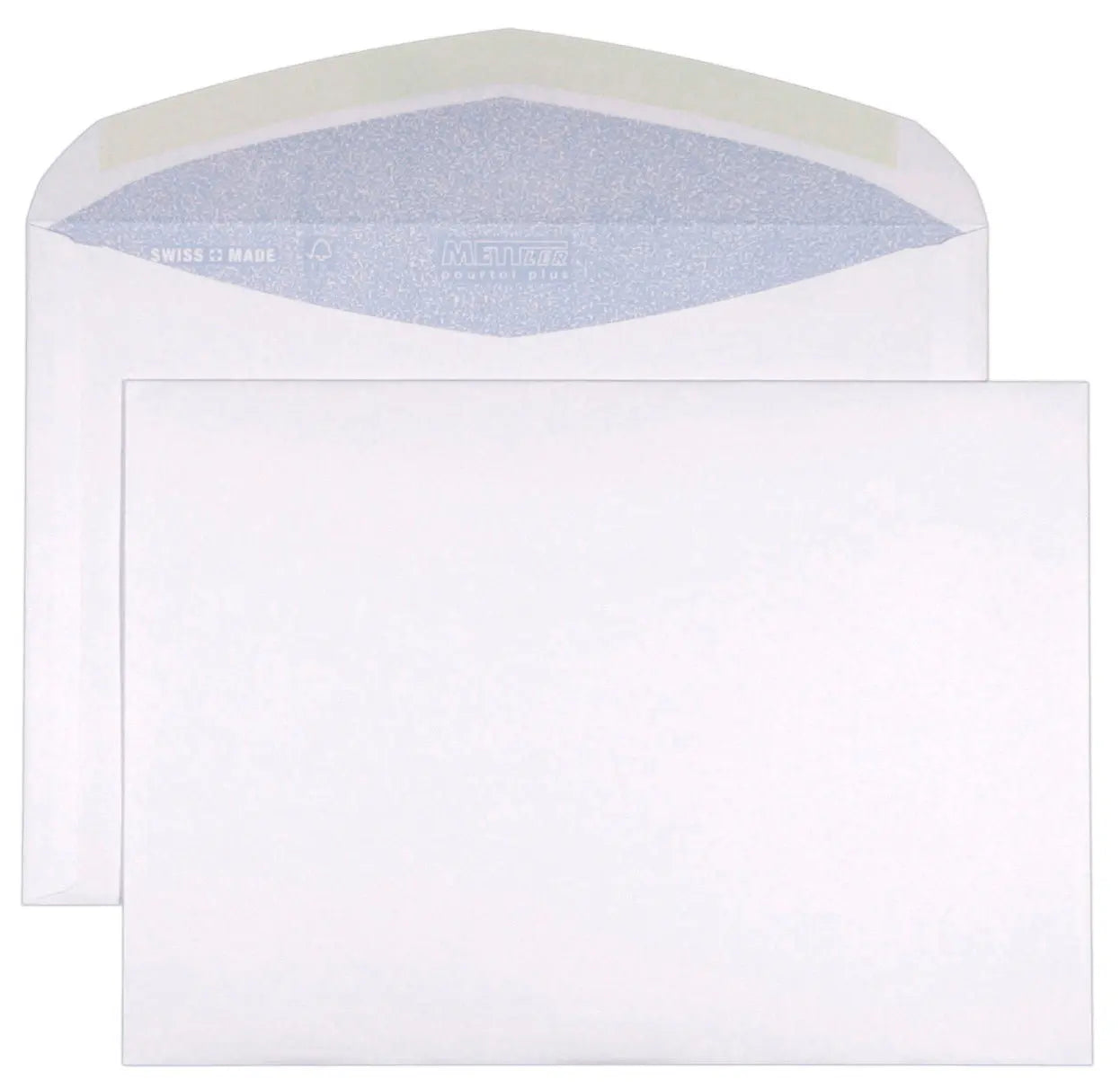 METTLER Couvert ohne Fenster C5 8076-SA 100g, ultraweiss 500 Stk. Idealshop