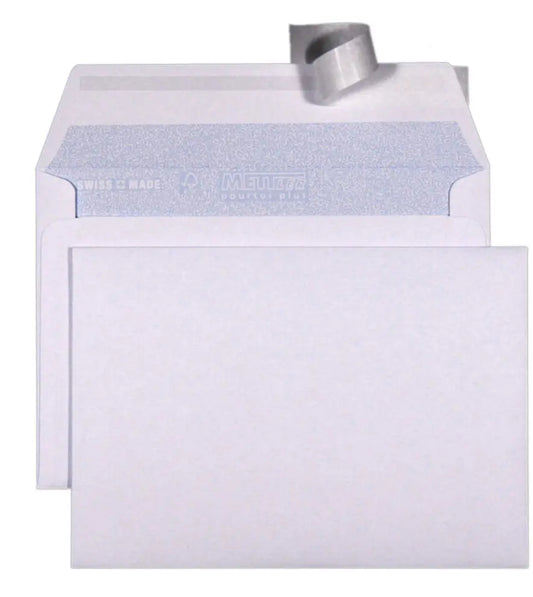 METTLER Couvert ohne Fenster C6 6066 100g, ultraweiss 1000 Stk. Idealshop