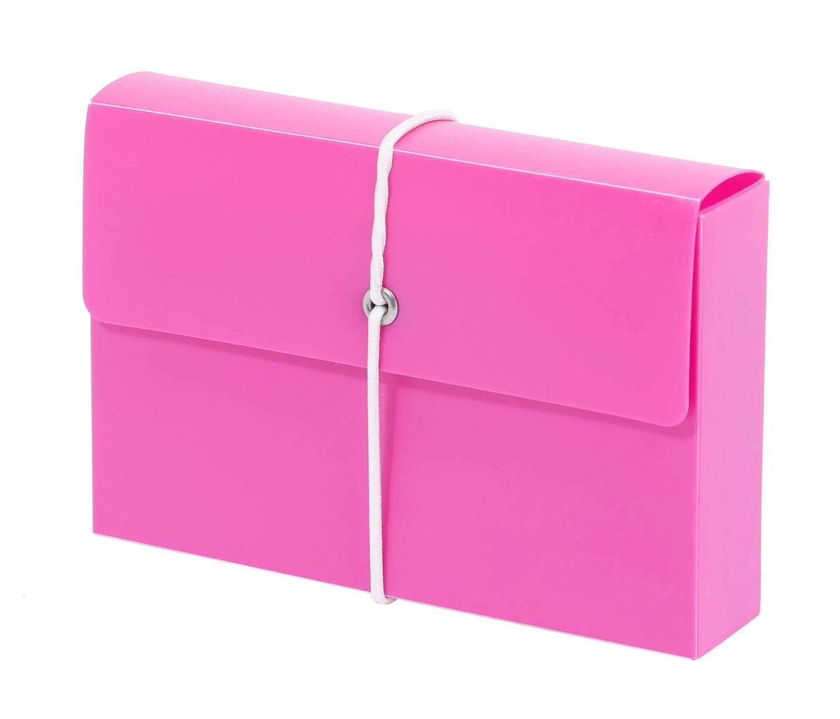 METZGER&MENDLE Karteikartenbox mit Gummi A7 66030360 rot 7.5x12.5cm Idealshop