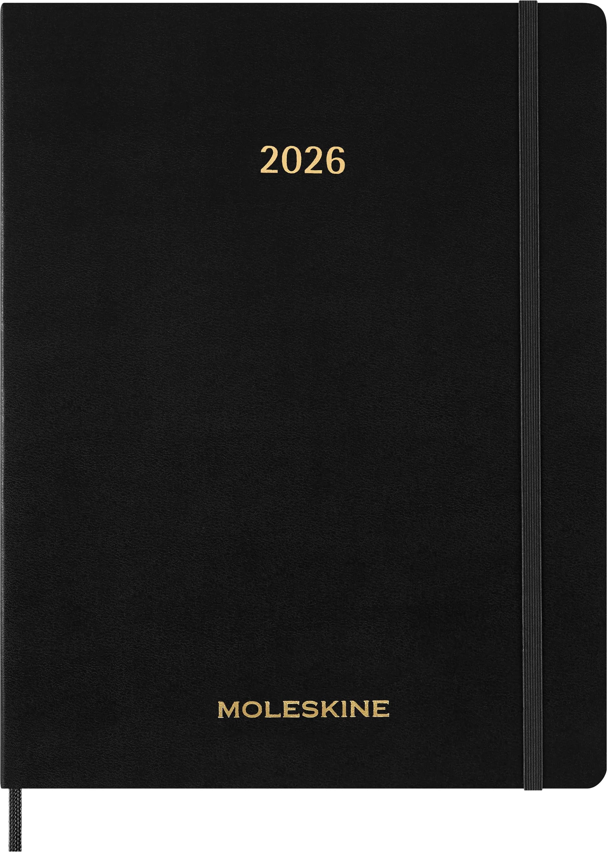 MOLESKINE Agenda Essential XX-Large 2026 DSESNB12WN7Y26 1W/2S schwarz SC 21.6x27.9cm Idealshop